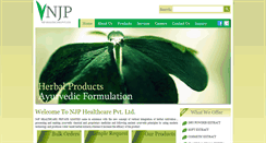 Desktop Screenshot of njphealthcare.com